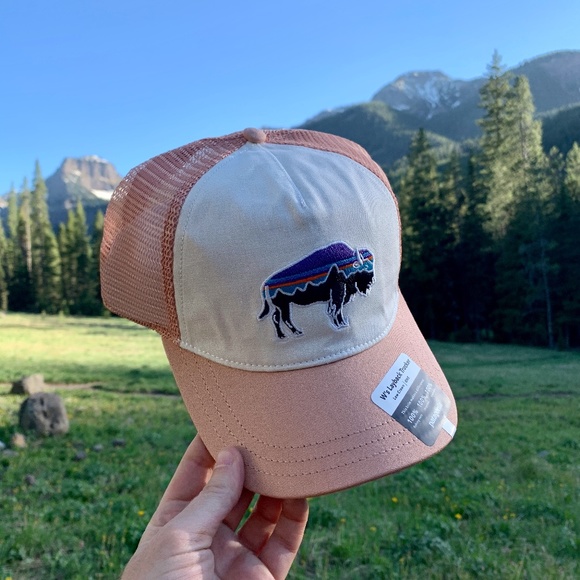 Nwt Patagonia Wmns Bison Trucker Hat 